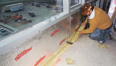 Insulation installation